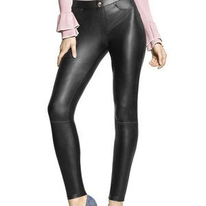 New w/ Tags Hue Leatherette Leggings size M, retail $58